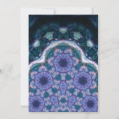 Bohemian Nights w/Star van David | Blauw Paars Kaart (Achterkant)