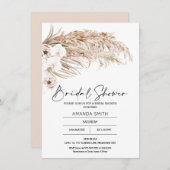 Bohemian Orchards Pampas Grass Vrijgezellenfeest Kaart (Voorkant / Achterkant)