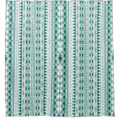 Bohemian Ornament 30122020 Peacock Douchegordijn (Voorkant)