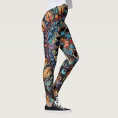 Bohemian Paisley no4 Leggings (Rechts)