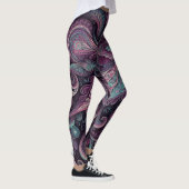 Bohemian Paisley no 11 Leggings (Rechts)