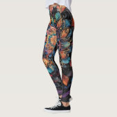 Bohemian Paisley no 3 Leggings (Links)