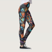 Bohemian Paisley no 3 Leggings (Rechts)