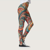 Bohemian Paisley no 5 Leggings (Rechts)