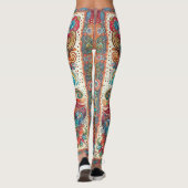 Bohemian Paisley no 6 Leggings (Achterkant)
