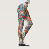 Bohemian Paisley no 6 Leggings (Rechts)