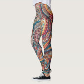Bohemian Paisley no 7 Leggings (Links)
