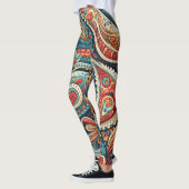 Bohemian Paisley no 8 Leggings (Links)