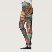 Bohemian Paisley no 9 Leggings (Links)