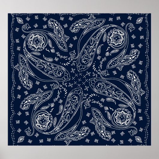Bohemian Paisley  Print (Voorkant)