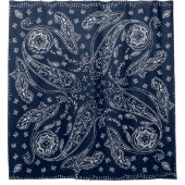 Bohemian Paisley Print Douchegordijn (Voorkant)