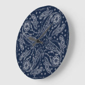 Bohemian Paisley  Print Grote Klok (Hoek)