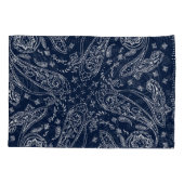 Bohemian Paisley Print Kussensloop (Achterkant)