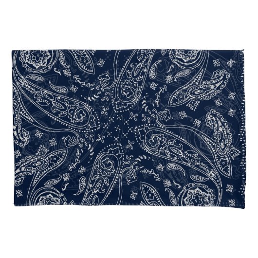 Bohemian Paisley Print Kussensloop (Voorkant)