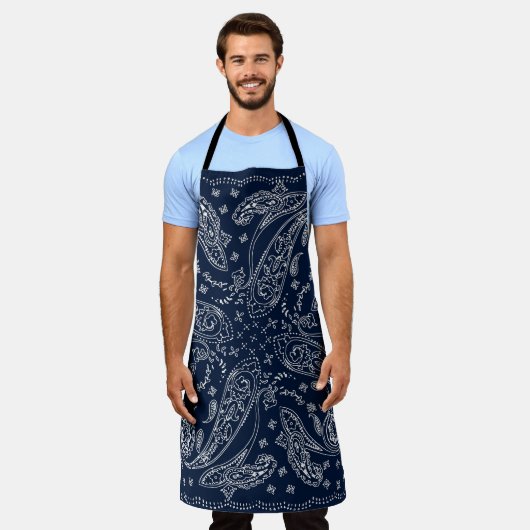 Bohemian Paisley  Print Schort (Gedragen)