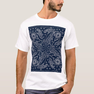 Bohemian Paisley Print T-shirt