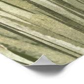 Bohemian Palm Leaves Weddenschap Welkomstteken Poster (Hoek)