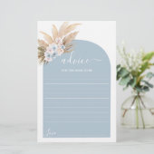 Bohemian Pampas geeft advies aan moeder om kaart t (Staand voorkant)