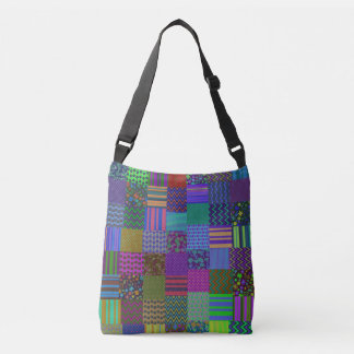 Bohemian Patchwork Cool Hippie Hipster Crossbody Tas