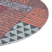 Bohemian patchwork: met de hand getekend naadloos  snijplank (Hoek)