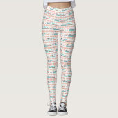 Bohemian Pattern Leggings (Voorkant)