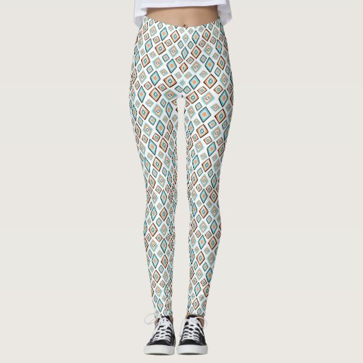 Bohemian Pattern Leggings (Voorkant)