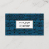 Bohemian Pattern Visitekaartje (Achterkant)
