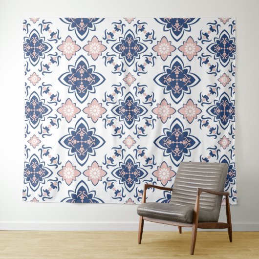 Bohemian Pattern Wandkleed (In Situ (horizontaal))