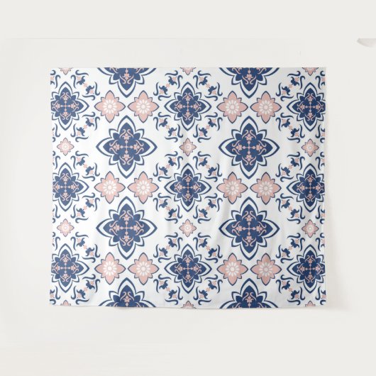 Bohemian Pattern Wandkleed (Voorkant (horizontaal))