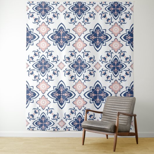 Bohemian Pattern Wandkleed (In situ)