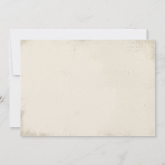 Bohemian Peacock Feather  Blauwgroen bruiloft Kaart (Achterkant)