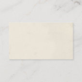 Bohemian Peacock Feather Blauwgroen bruiloft Plaatskaartje (Achterkant)