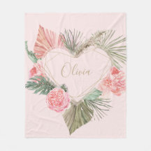 Bohemian Pink Monogram Aangepast