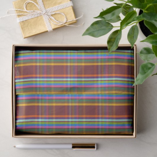 Bohemian Plaid SXB Tissuepapier (Geschenk)