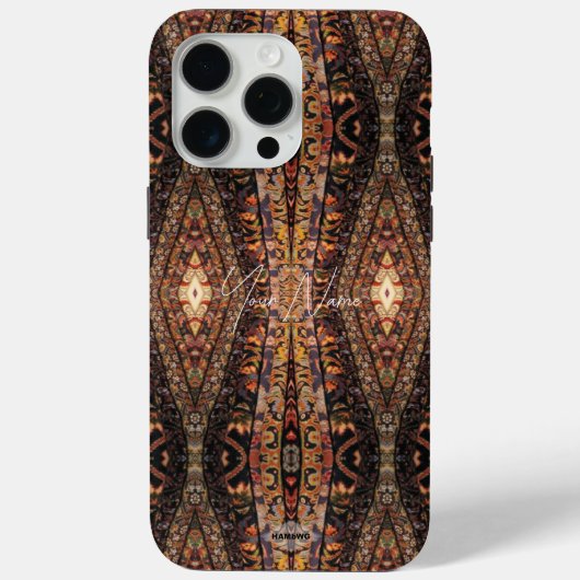 Bohemian Print Mobiele Telefoon Case (Achterkant)