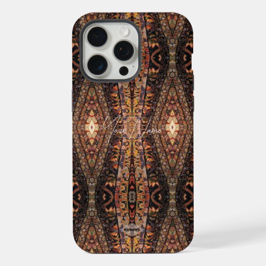 Bohemian Print Mobiele Telefoon Case iPhone Hoesje (Achterkant)