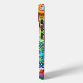 Bohemian Psychedelic Garden Retro Hippie Art Case-Mate iPhone Case (Achterkant / Links)