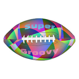 Bohemian Psychedelic Hippie Rainbow-football American Football