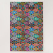 Bohemian Quilt Design Legpuzzel (Verticaal)