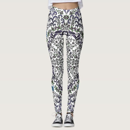 Bohemian rhapsody leggings (Voorkant)