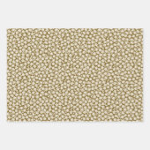 Bohemian romantic floral wedding shower inpakpapier vel (Voorkant 3)