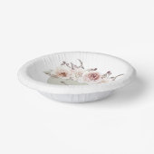 Bohemian Roos bruiloft Papieren Kommen (Gebogen)