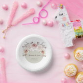 Bohemian Roos bruiloft Papieren Kommen (Feest)