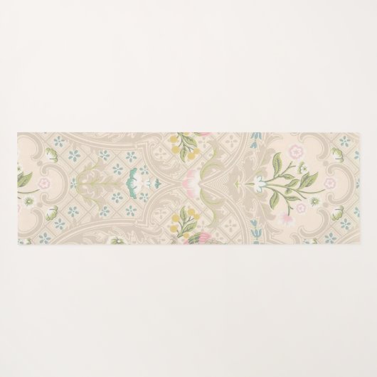 Bohemian Royal Beige Yoga Mat (Achterkant (horizontaal))