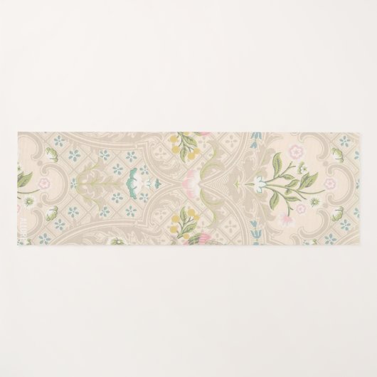 Bohemian Royal Beige Yoga Mat (Voorkant (horizontaal))