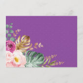 Bohemian Safari Oerwoud Baby shower Luier Raffle Informatiekaartje (Achterkant)