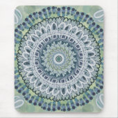 Bohemian Shabby Chic Mandala Dot Art Design Muismat (Voorkant)