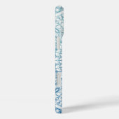 Bohemian Sky en Turquoise Blue Fractal Design Case-Mate iPhone Case (Achterkant / Rechts)