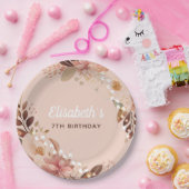 Bohemian Slumber Pajama Party - Gepersonaliseerd Papieren Bordje (Feest)