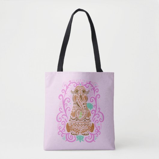 Bohemian Snuffleupagus Tote Bag (Voorkant)